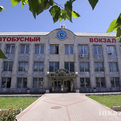 Входная группа Центральный автовокзал Казани, (Автовокзал "Столичный" Казань). 